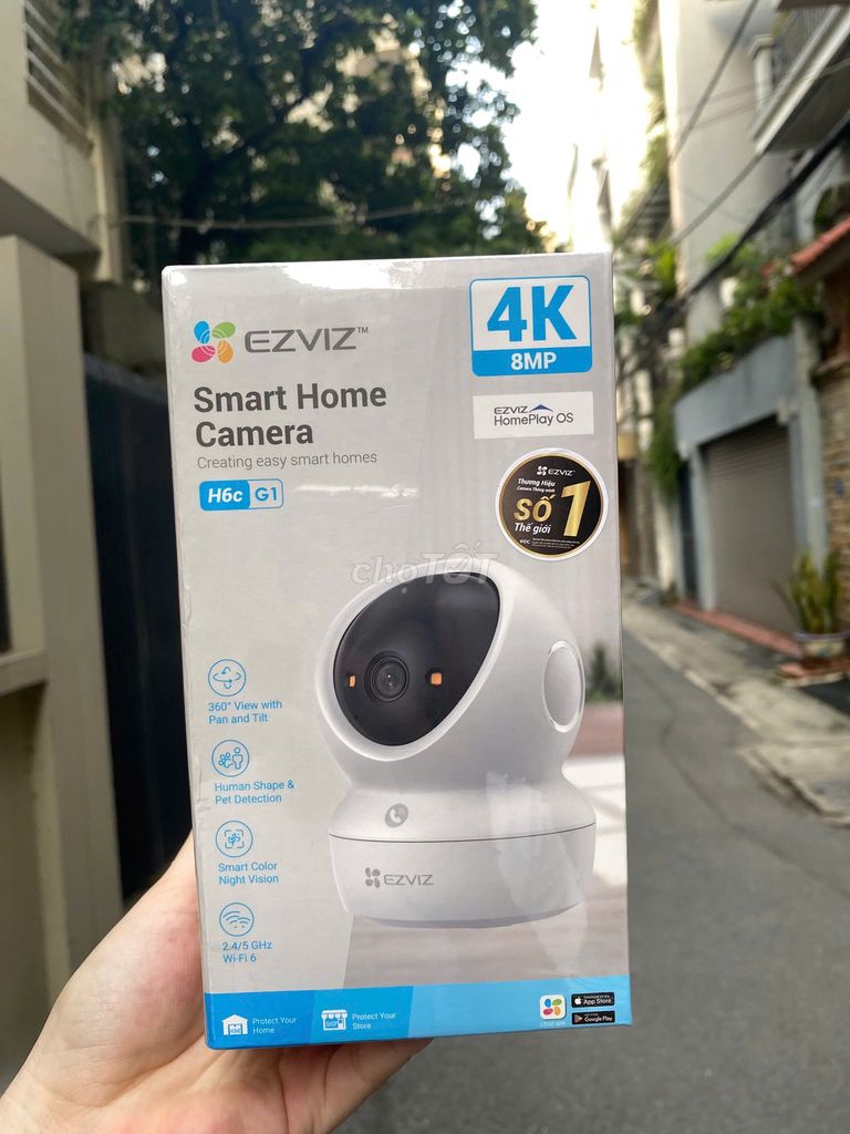 Camera trong nhà EZVIZ H6C G1 4K. Mua bán Máy ảnh, Máy quay tại Quận Thanh Xuân Hà Nội được đăng bởi Camera GIÁ SỈ hình 1