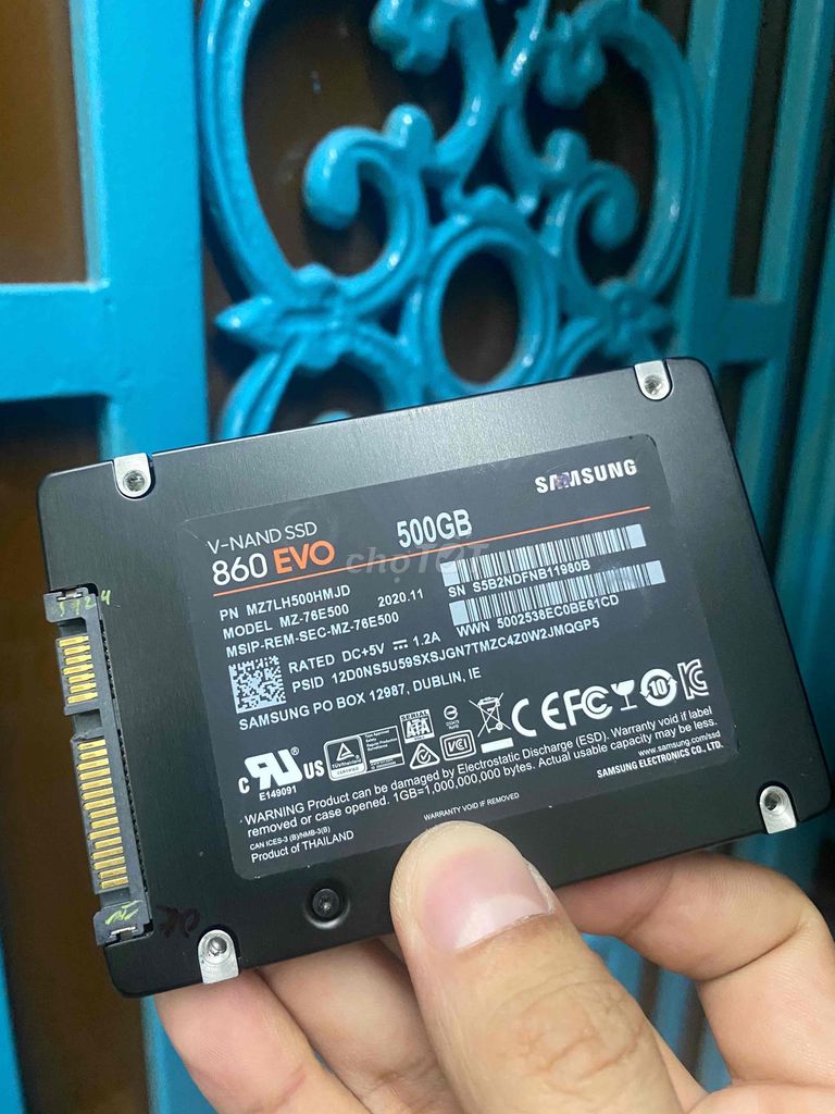 SSD Samsung evo 860 500G zin chuẩn chất lượng