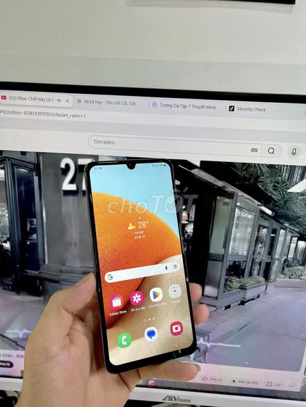 Samsung A32 Trắng Đã qua sử dụng. Mua bán Điện thoại tại Quận Gò Vấp Tp Hồ Chí Minh được đăng bởi Hội Đồ Điện Tử hình 1