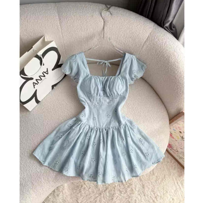 Váy Anna nữ vải nhăn nhẹ đã dùng. Mua bán Quần áo tại Huyện Ý Yên Nam Định được đăng bởi Phương Lê hình 1