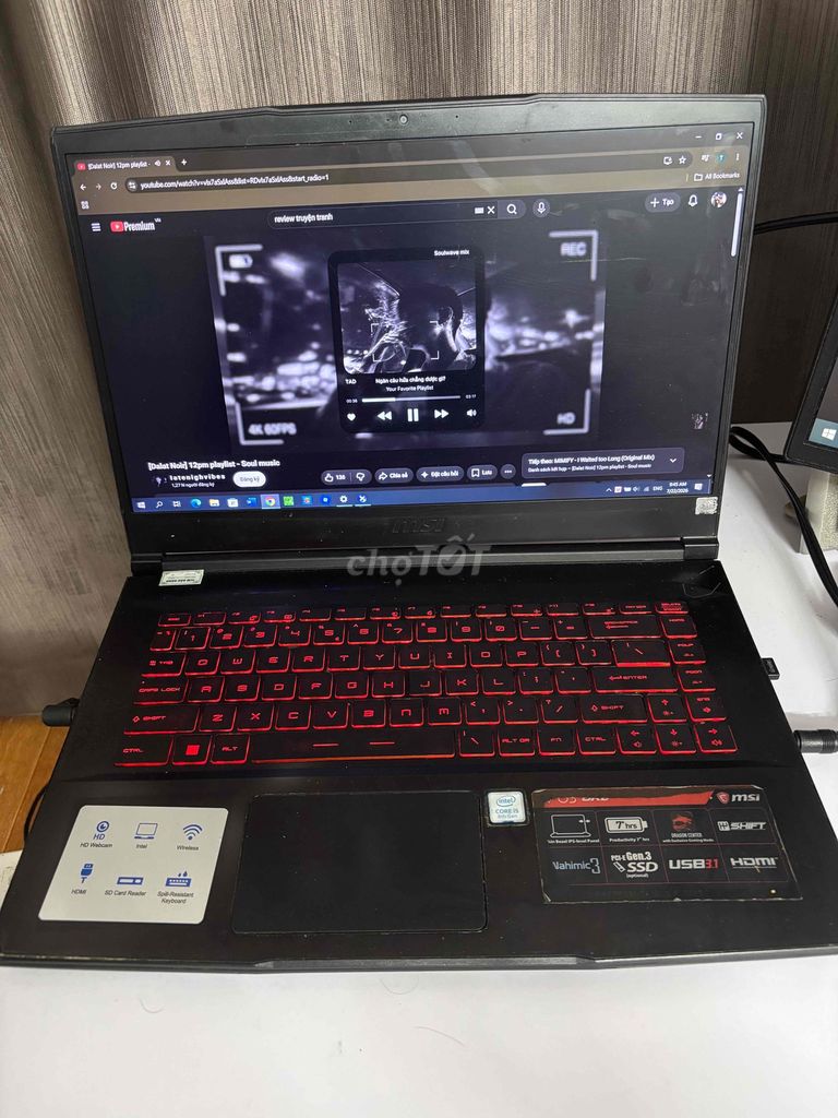 MSI GF63 8RD i5-8300H 8GB/256GB GTX 1050 Ti. Mua bán Laptop tại Quận Đống Đa Hà Nội được đăng bởi Nguyễ Lương Thiện hình 1