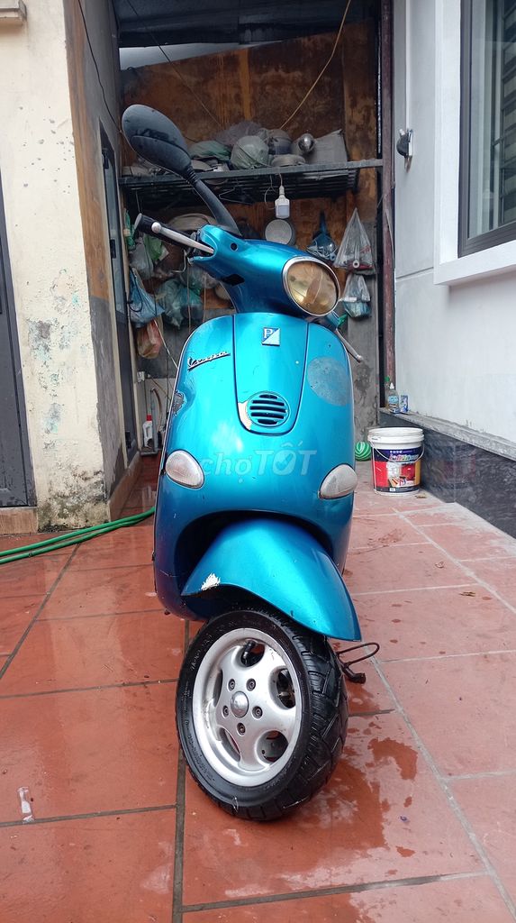 Piaggio Vespa ET4 màu Xanh. Mua bán Xe máy tại Quận Long Biên Hà Nội được đăng bởi Mr Đức hình 4