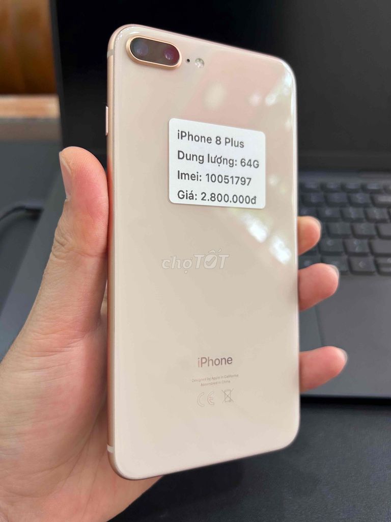 iPhone 8 Plus 64GB Vàng máy đẹp chức full. Mua bán Điện thoại tại Thành phố Buôn Ma Thuột Đắk Lắk được đăng bởi Nguyễn Hoàng hình 1