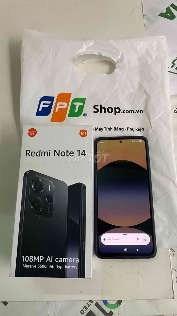 Xiaomi Redmi Note 14 Ram 6+2 128GB fptshop BH 12th. Mua bán Điện thoại tại Quận Thanh Xuân Hà Nội được đăng bởi Quang Huy hình 1