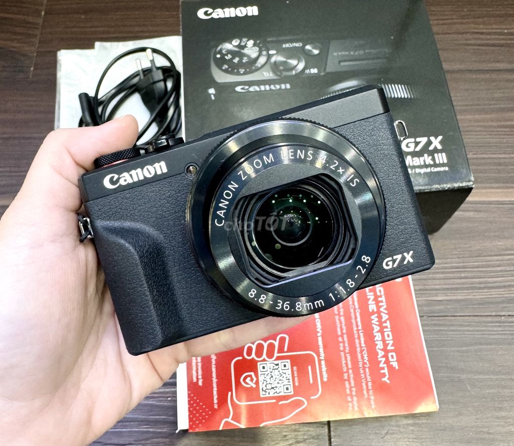 Canon PowerShot G7 X Mark III