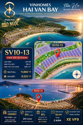 🌊 SỞ HỮU LÔ BIỂN ĐẢO NGỌC SV10-13 CHỈ TỪ 9,522 TỶ 🌊