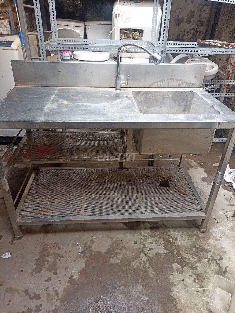 Chậu rửa bát Inox 304 120x60x80cm. Mua bán Thiết bị vệ sinh, nhà tắm tại Quận Ba Đình Hà Nội được đăng bởi hà hình 1