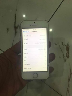 Bán Iphone 5s quốc tế mất vân zin xấu. Mua bán Điện thoại tại Quận Hà Đông Hà Nội được đăng bởi Mạnh Mobile