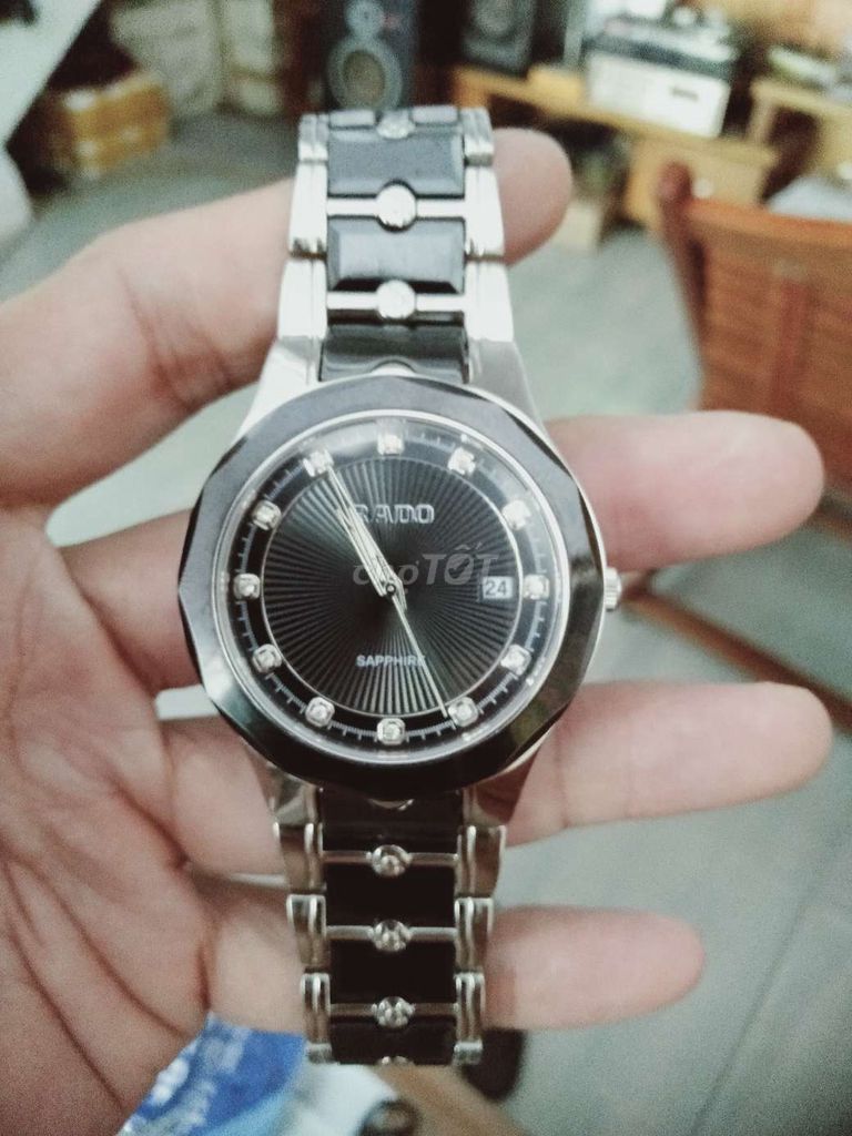 Đồng hồ Rado Jubile Nam Đen. Mua bán Đồng hồ tại Quận Liên Chiểu Đà Nẵng được đăng bởi anh nam hình 1