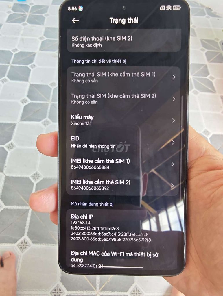 Xiaomi 13T 256GB Đen. Mua bán Điện thoại tại Thị xã Phú Mỹ Bà Rịa - Vũng Tàu được đăng bởi long hình 1