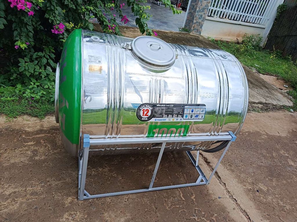 Bồn nước Gia Phát Inox 1000 lít Nằm. Mua bán Nội thất, đồ gia dụng khác tại Huyện Bàu Bàng Bình Dương được đăng bởi Nguyễn Thiên Phúc hình 1