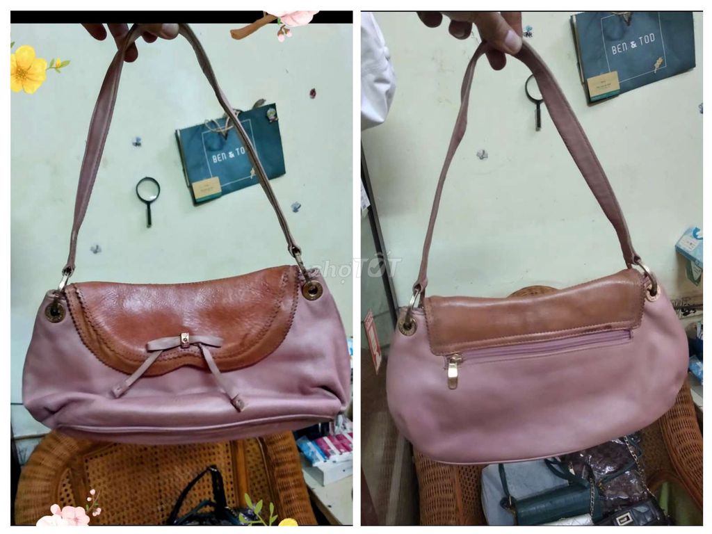 🇰🇷 Giỏ xách VINCIS BENCH Da bê (Made in Korea). Mua bán Túi xách tại Quận Ninh Kiều Cần Thơ được đăng bởi Shop Tứ Quí hình 1