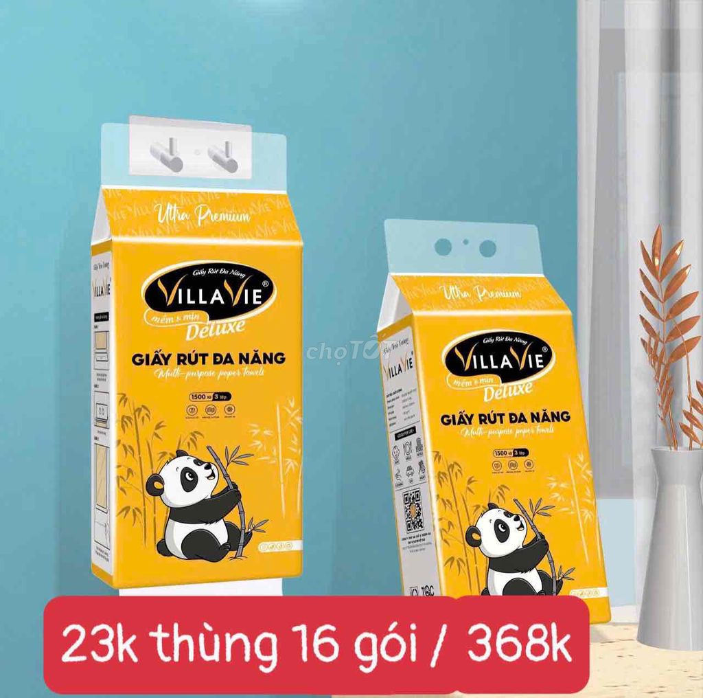 Giấy rút đa năng Villa Vie. Mua bán Thiết bị vệ sinh, nhà tắm tại Thành phố Bà Rịa Bà Rịa - Vũng Tàu được đăng bởi Linh phan hình 1