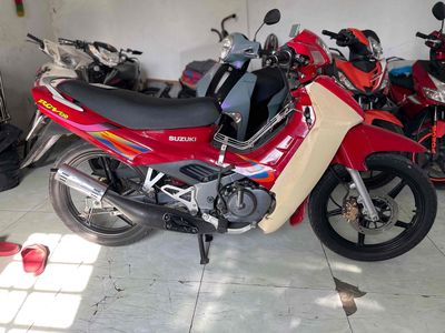 Suzuki RGV 120 Đỏ kem Côn tay. Mua bán Xe máy tại Thành phố Ngã Bảy Hậu Giang được đăng bởi Xe Máy Minh Hiếu Hậu Giang 
