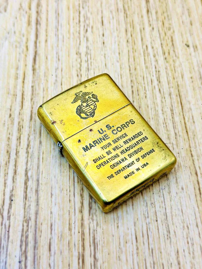 Zippo mỹ đồng khối sx 1997-XIII la mã