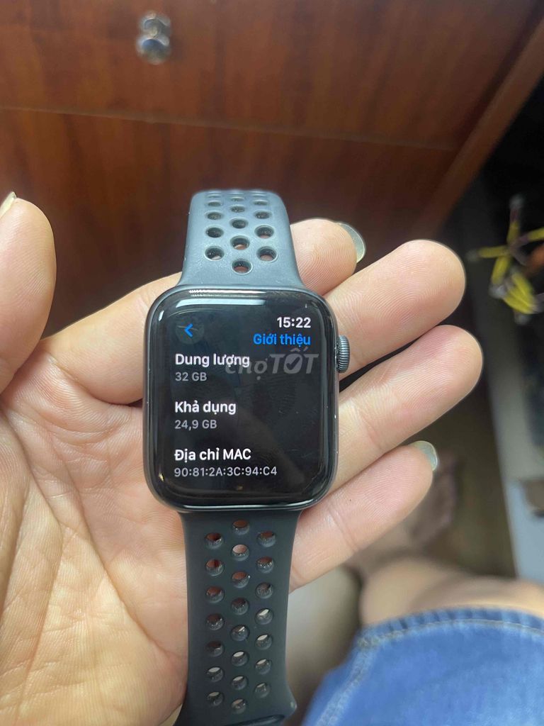 apple watch sereis 5 zin a-z pin zin 100%. Mua bán Thiết bị đeo thông minh tại Thành phố Long Khánh Đồng Nai được đăng bởi Dũng hình 1