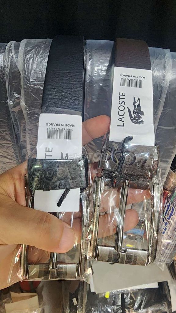 Thắt lưng Lacoste Nam Da cao cấp hàng xách tay về.. Mua bán Phụ kiện thời trang khác tại Thành phố Sóc Trăng Sóc Trăng được đăng bởi Minh hình 1