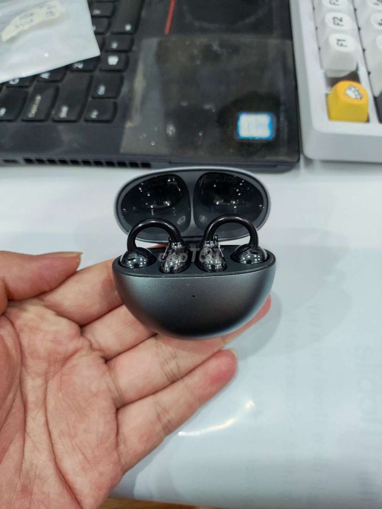 Tai nghe HUAWEI FreeClip 1 - Màu đen - 98%. Mua bán Tivi, Âm thanh tại Quận 5 Tp Hồ Chí Minh được đăng bởi Cam Phu hình 1