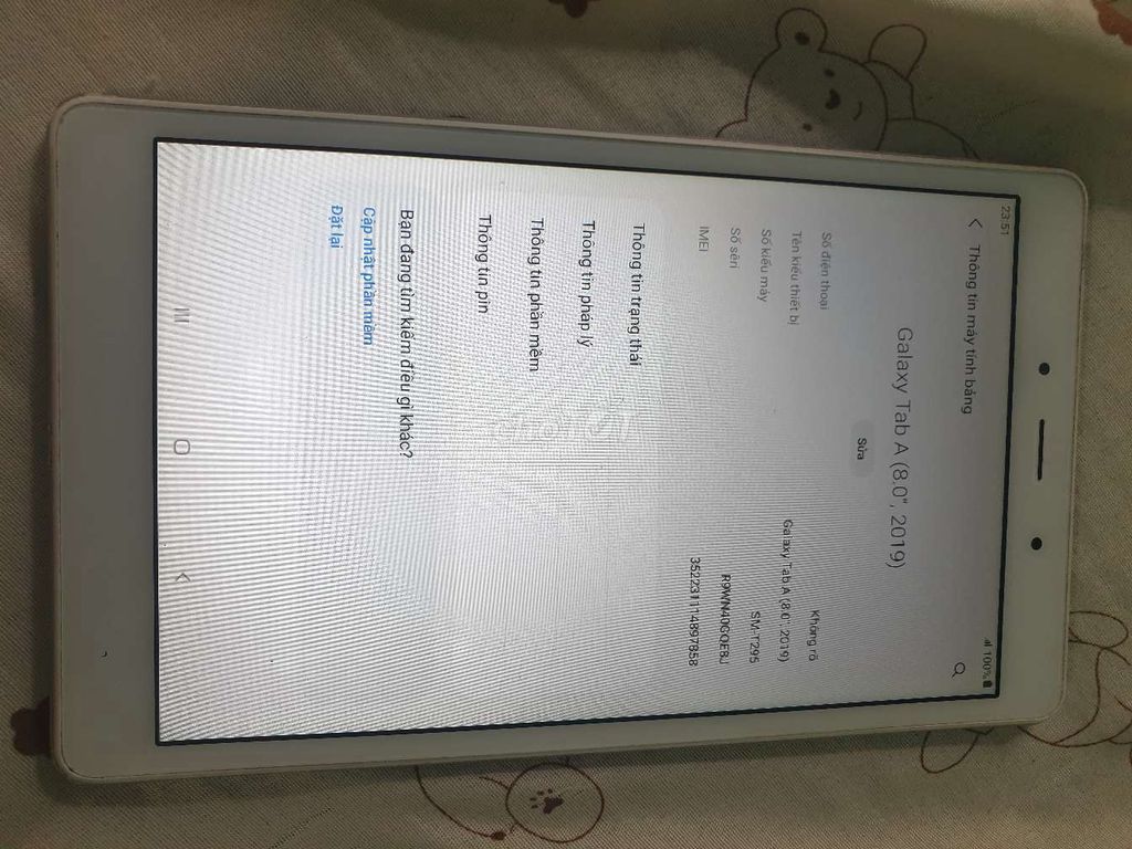 Samsung Tab T295 8 inch 2GB/32GB. Mua bán Máy tính bảng tại Huyện Hoằng Hóa Thanh Hóa được đăng bởi hot boy hình 1