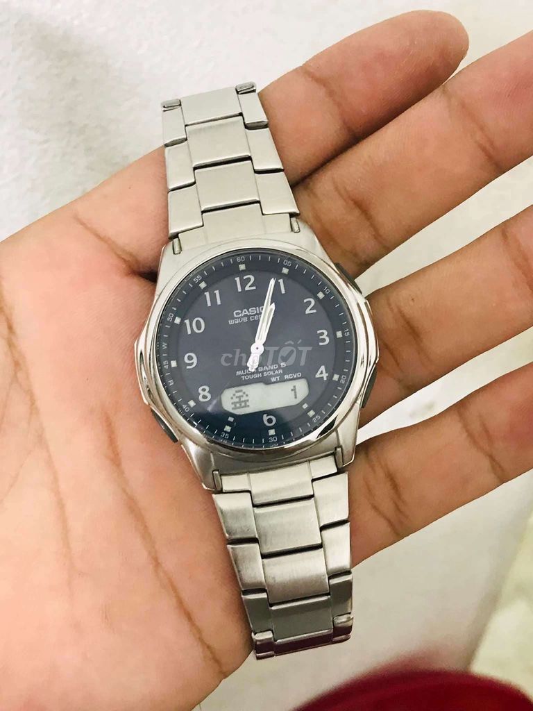 Đồng hồ Casio Wave Ceptor M630 Nam Bạc. Mua bán Đồng hồ tại Huyện Vụ Bản Nam Định được đăng bởi Shop Đồng Hồ Si Nhật hình 1