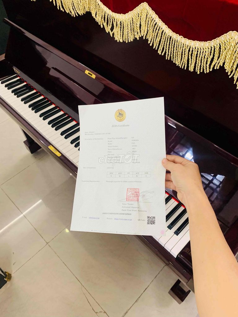 piano cơ Yamaha u3 kèm giấy tờ theo đàn