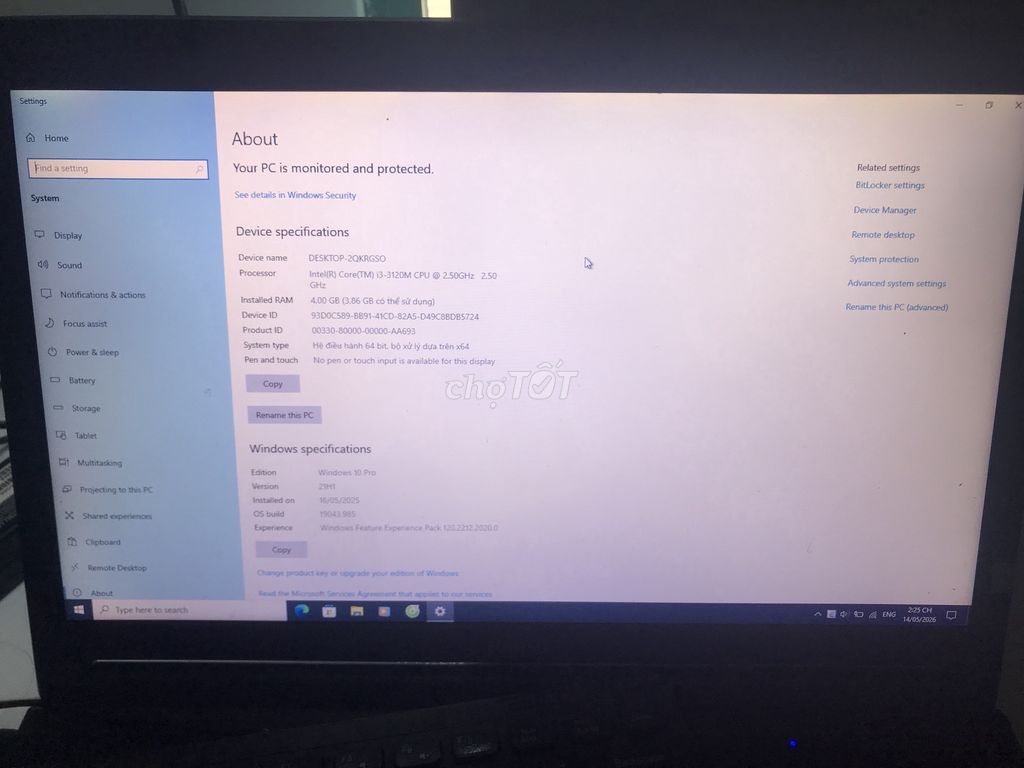 Fujitsu i3 Ram 4 118gb Đen Đã qua sử dụng. Mua bán Laptop tại Quận Tân Phú Tp Hồ Chí Minh được đăng bởi Phong phạm hình 1