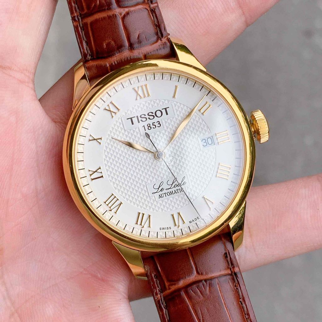 Đồng hồ Tissot Le Locle Vàng gold Nam. Mua bán Đồng hồ tại Quận Hà Đông Hà Nội được đăng bởi Lê Quang Huy hình 1