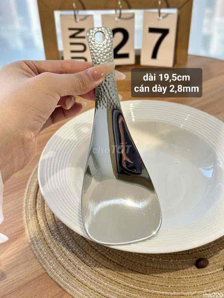 Muỗng xới cơm Thép không gỉ. Mua bán Dụng cụ nhà bếp tại Thành phố Rạch Giá Kiên Giang được đăng bởi Đức Bảo Trần hình 1