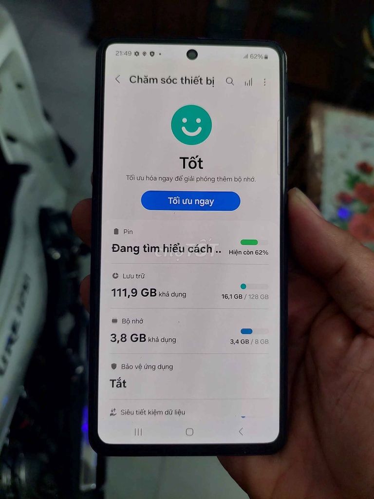Samsung A52S 8GB/128GB Đen Like New. Mua bán Điện thoại tại Quận 1 Tp Hồ Chí Minh được đăng bởi Hội Đồ Điện Tử hình 1