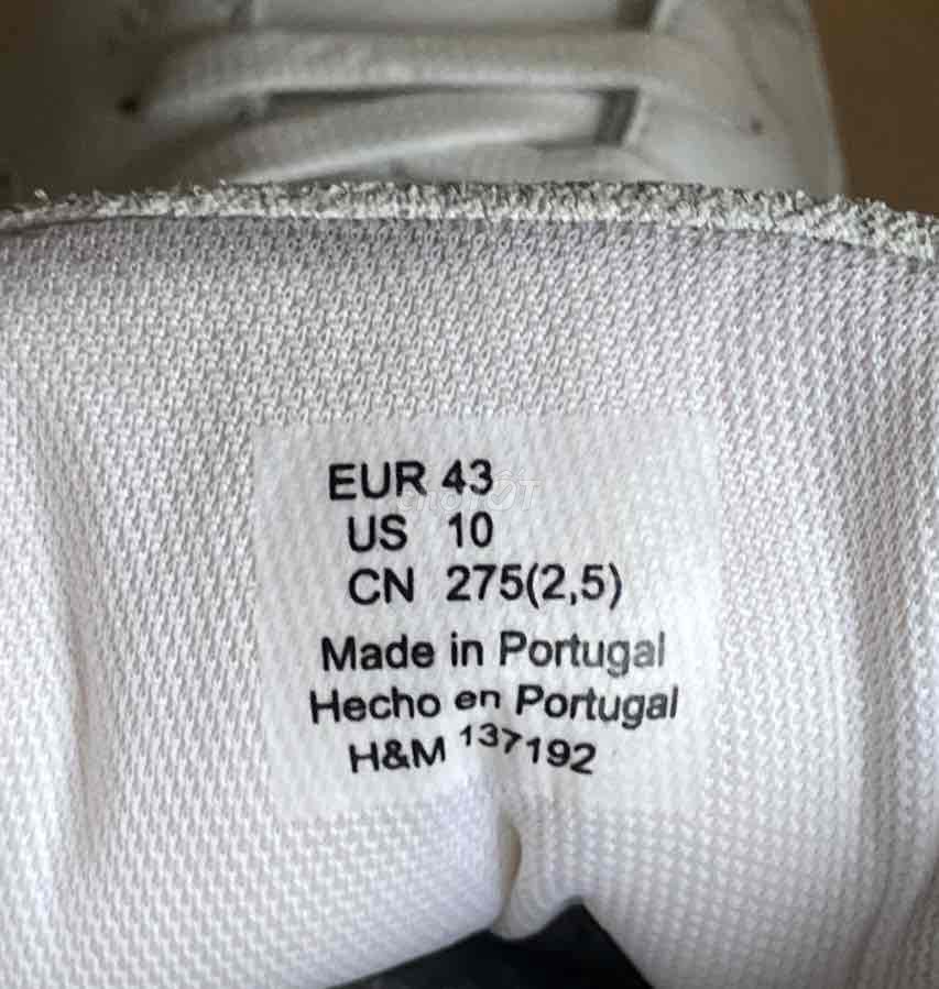 H&M bạch mã hoàng tử Size 43EU / 10US Mới 97%. Mua bán Giày dép tại Quận Cầu Giấy Hà Nội được đăng bởi Leather Zone Inc hình 4