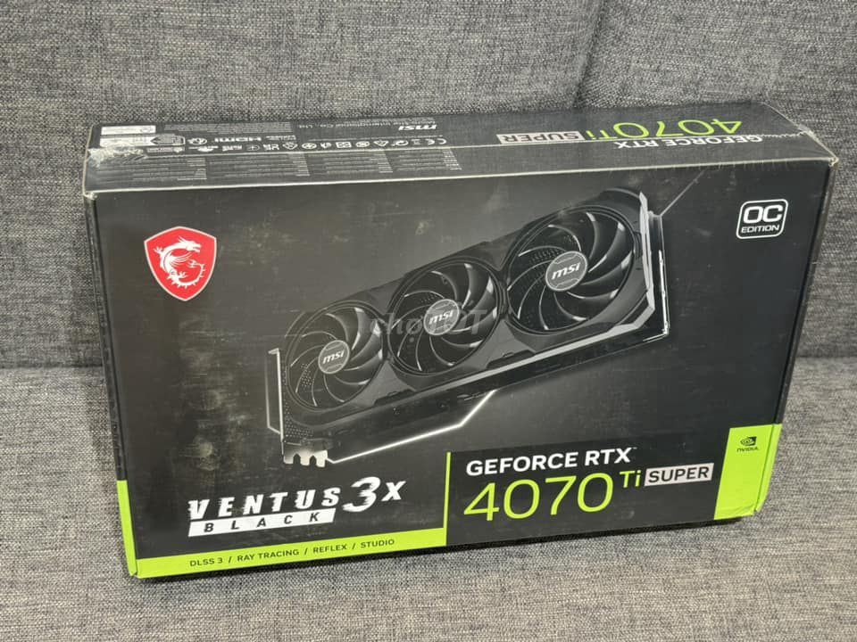 VGA MSI RTX 4070 Ti SUPER 16G VENTUS 3X new seal