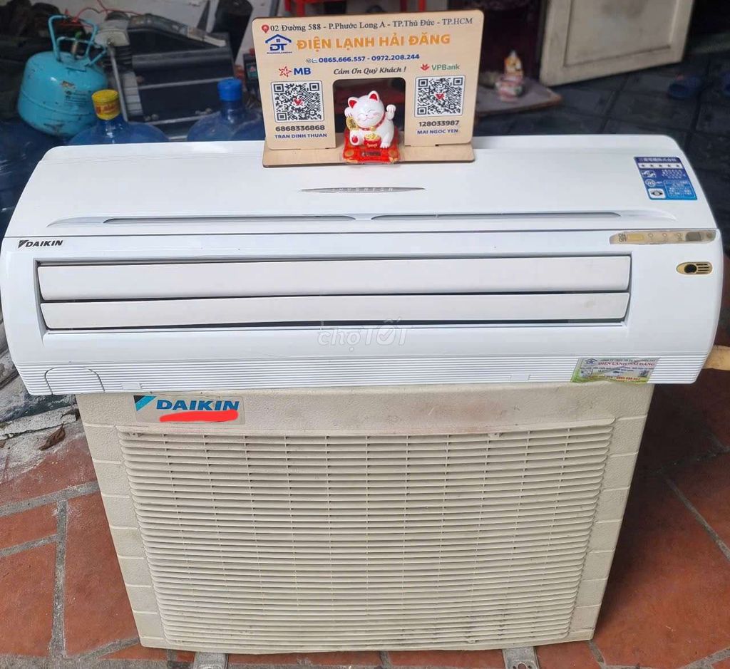 Daikin 1.5hp 3.5tr bao công lắp đặt bh 6 tháng