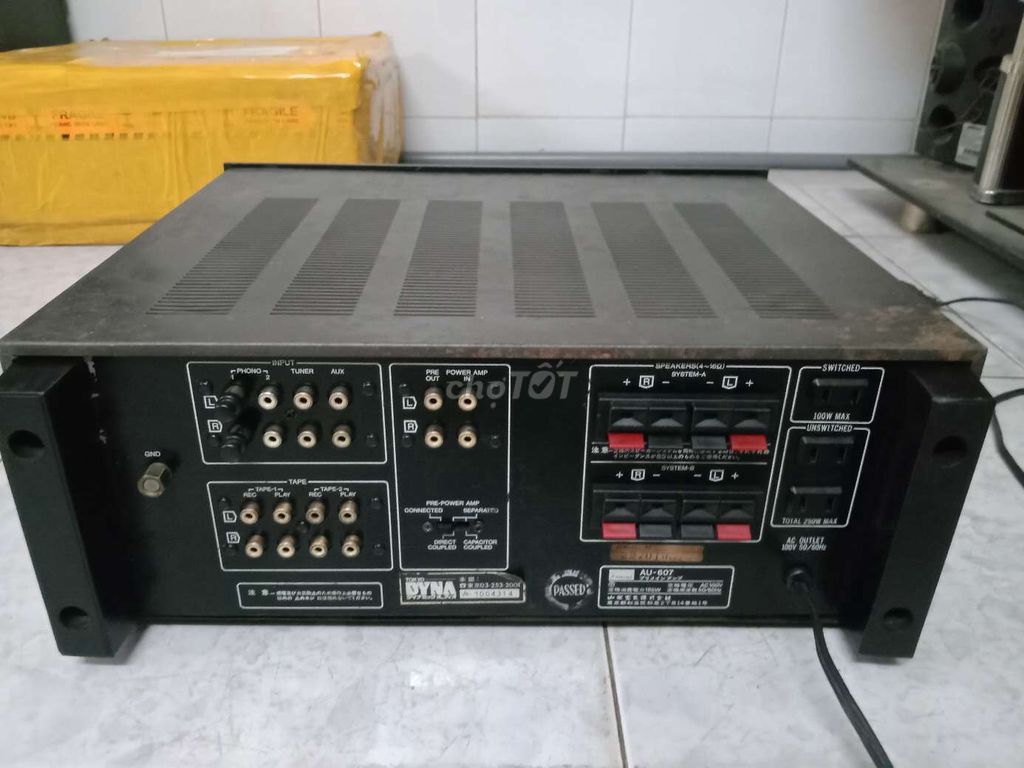 Amply Sansui AU-607 Đen. Mua bán Tivi, Âm thanh tại Quận 7 Tp Hồ Chí Minh được đăng bởi danh hình 1