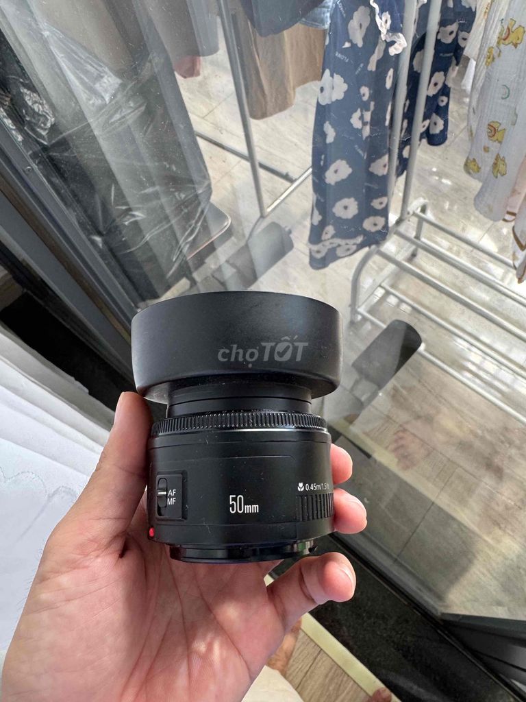 Ống kính Canon 50 1.8 đời 2 Đen. Mua bán Máy ảnh, Máy quay tại Quận Ninh Kiều Cần Thơ được đăng bởi Ngô đại triều hình 1