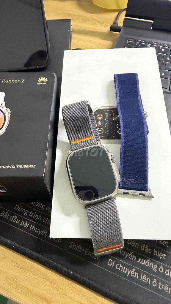 Apple Watch Ultra 2 Titan Xám. Mua bán Thiết bị đeo thông minh tại Quận Liên Chiểu Đà Nẵng được đăng bởi Ngoc Dao hình 1