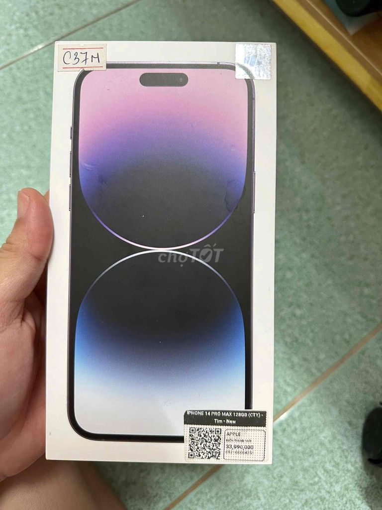 Apple iPhone 14 Pro Max 128GB Tím. Mua bán Điện thoại tại Thành phố Rạch Giá Kiên Giang được đăng bởi Tuyết Vân hình 1