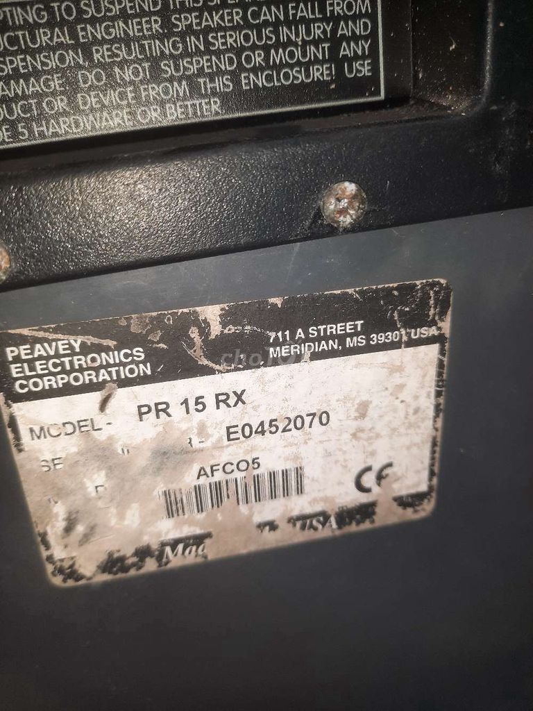 Loa Peavey PR 15. Mua bán Tivi, Âm thanh tại Huyện Nam Trực Nam Định được đăng bởi thắng hình 1