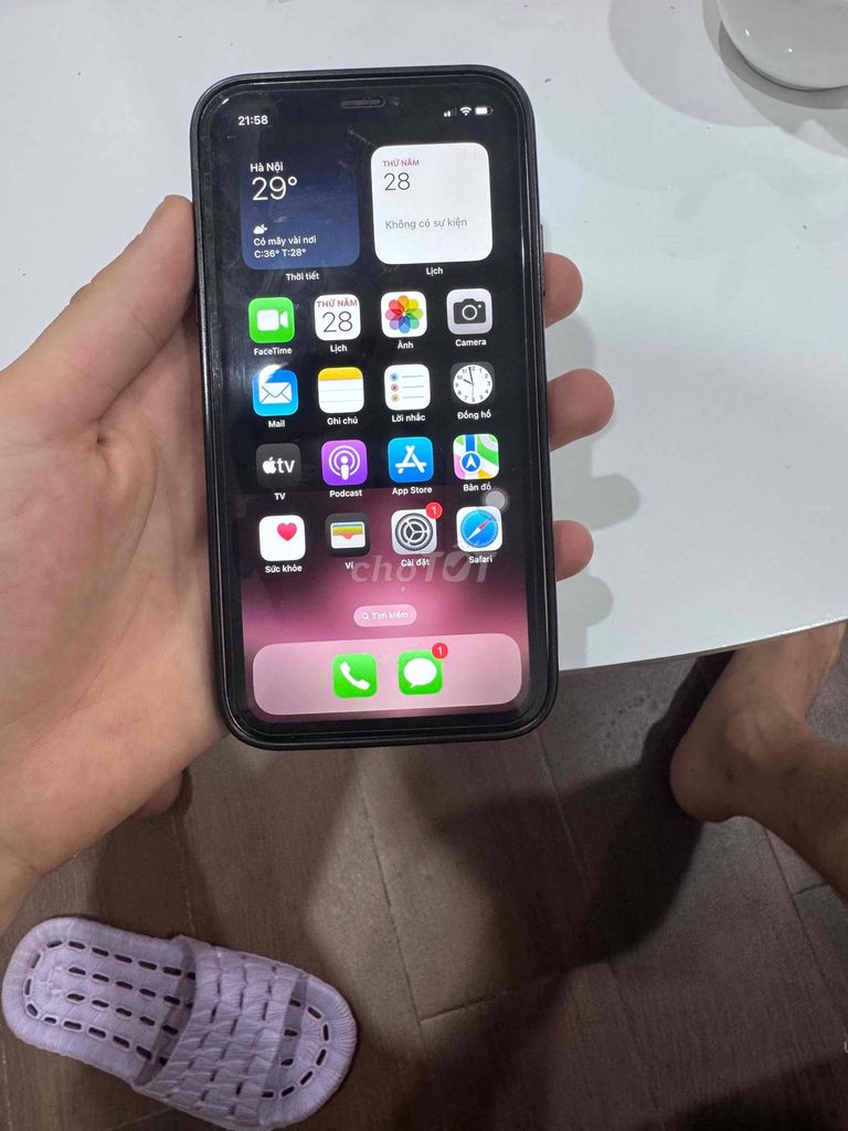 iPhone XR 64GB Đen. Mua bán Điện thoại tại Quận Tây Hồ Hà Nội được đăng bởi Ngô Tâm hình 1