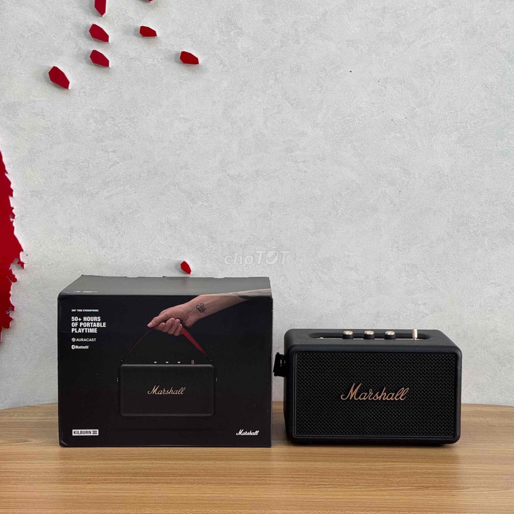 Loa BluetoothMarshall Kilburn III Đen new full box. Mua bán Tivi, Âm thanh tại Thành phố Buôn Ma Thuột Đắk Lắk được đăng bởi Nguyễn Hoàng hình 1