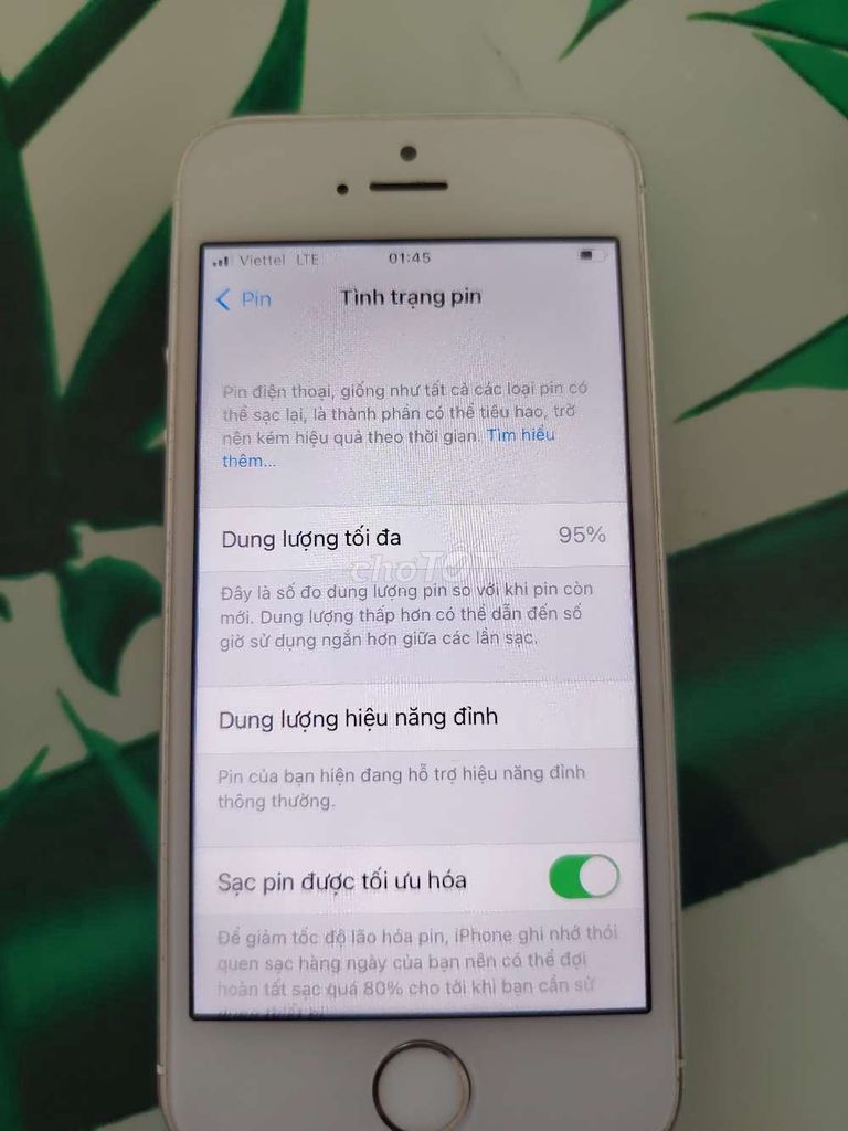 Apple iPhone SE Trắng Mất vân tay. Mua bán Điện thoại tại Thành phố Trà Vinh Trà Vinh được đăng bởi Hoang phương hình 1
