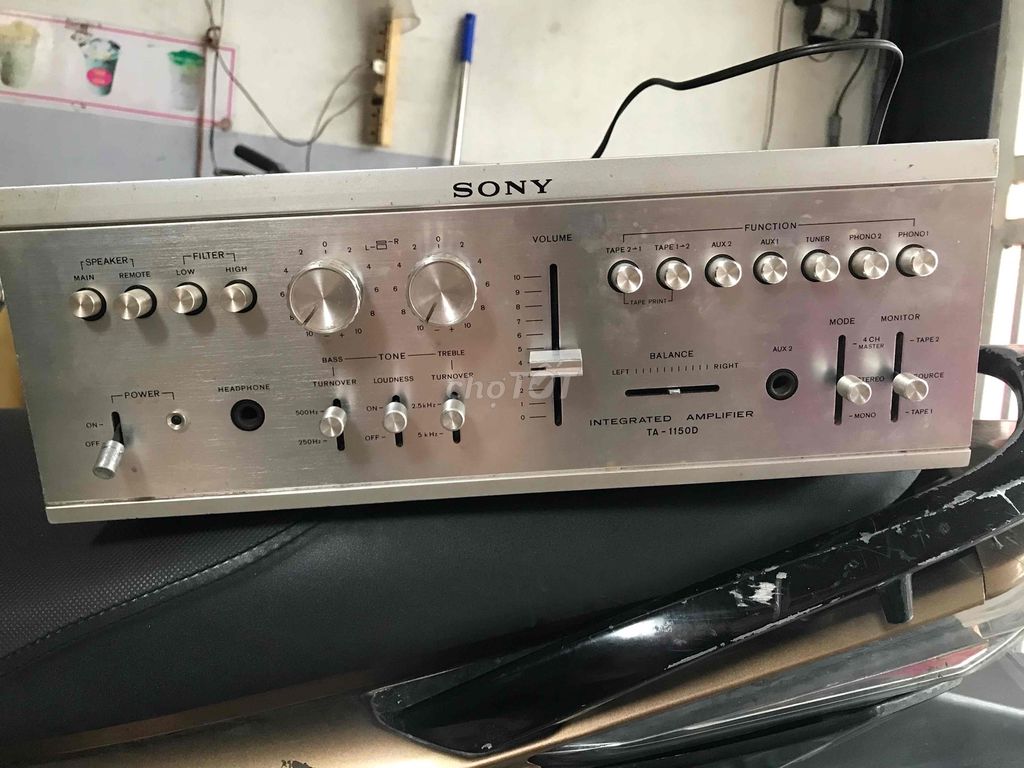 Amply Sony TA-1150D Bạc. Mua bán Tivi, Âm thanh tại Quận 12 Tp Hồ Chí Minh được đăng bởi lê hoàng xuân hình 1