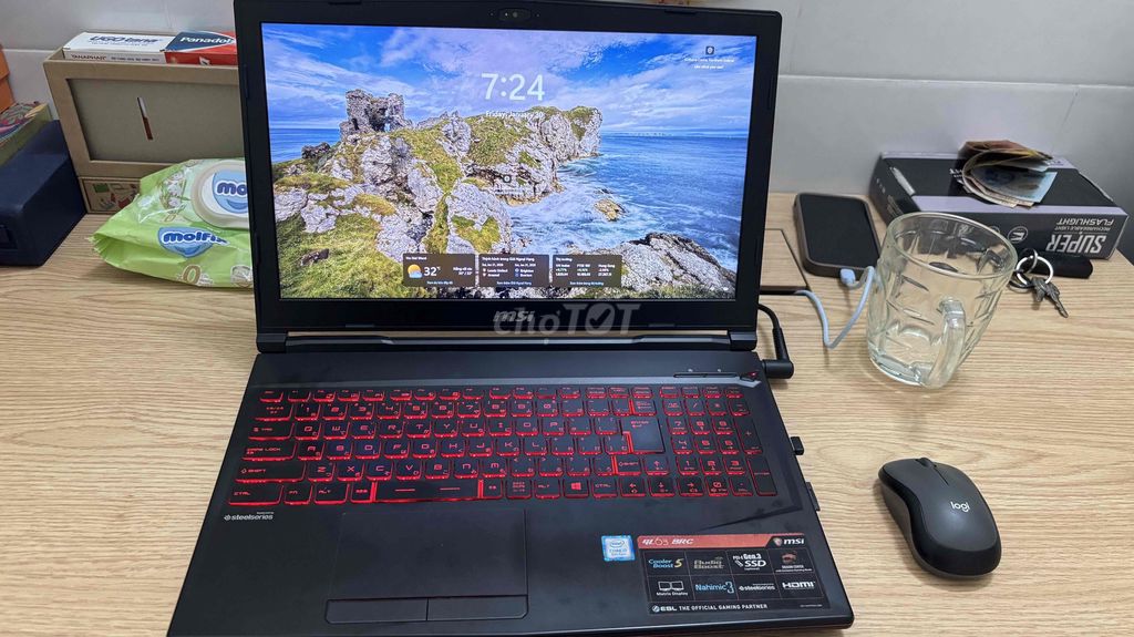 MSI GL63 8RC i7-8750H 16GB/256GB. Mua bán Laptop tại Thành phố Biên Hòa Đồng Nai được đăng bởi Huy Tran hình 1