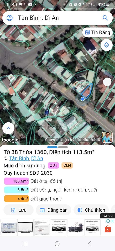 Bán Nhà Mặt Tiền Bùi Thị Xuân. Mua bán Văn phòng, Mặt bằng kinh doanh tại Thành phố Dĩ An Bình Dương được đăng bởi Vinh phat hình 6
