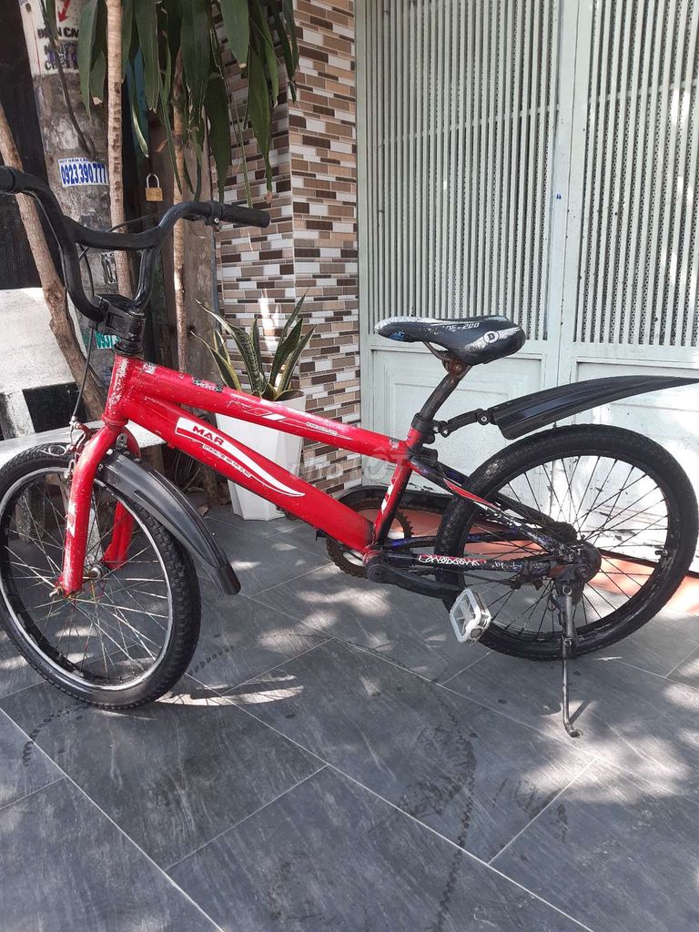 Xe đạp Sắt 20 inch màu Đỏ. Mua bán Xe đạp tại Quận Gò Vấp Tp Hồ Chí Minh được đăng bởi Cửa hàng Tiến Thìn hình 3