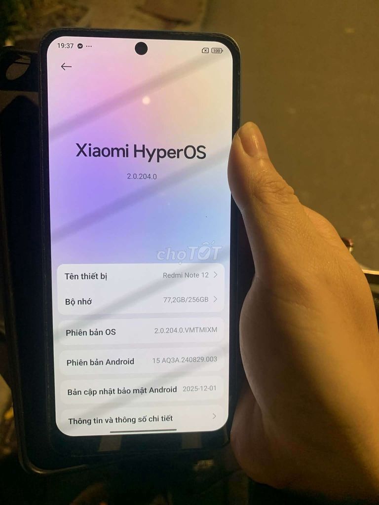 xiaomi note 12 8/256gb. Mua bán Điện thoại tại Huyện An Dương Hải Phòng được đăng bởi dung hình 1