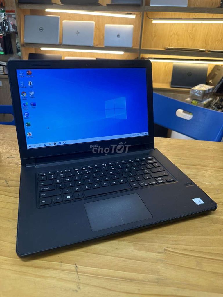 Laptop giá rẻ Dell 3468 i3-6006U ram 4 ssd 120/14