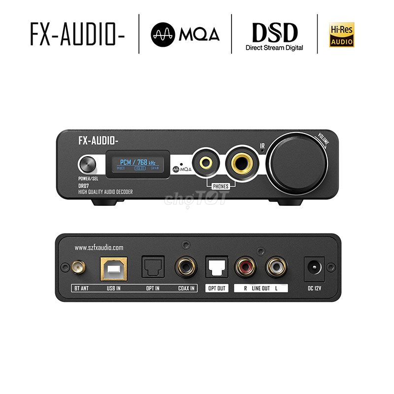 [Giảm Giá Lớn Cuối Năm] FX-AUDIO- DAC MQA FX DR07