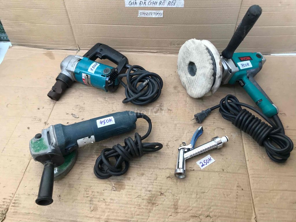 Máy đánh bóng Ryobi 910W. Mua bán Đồ chuyên dụng, Giống nuôi trồng tại Quận Bình Tân Tp Hồ Chí Minh được đăng bởi LINH  hình 1