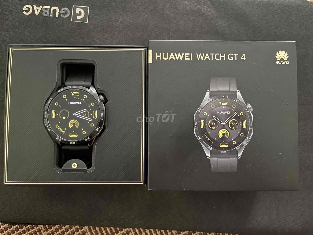 huawei watch gt 4 đen, bảo hành đến tháng 01/2026