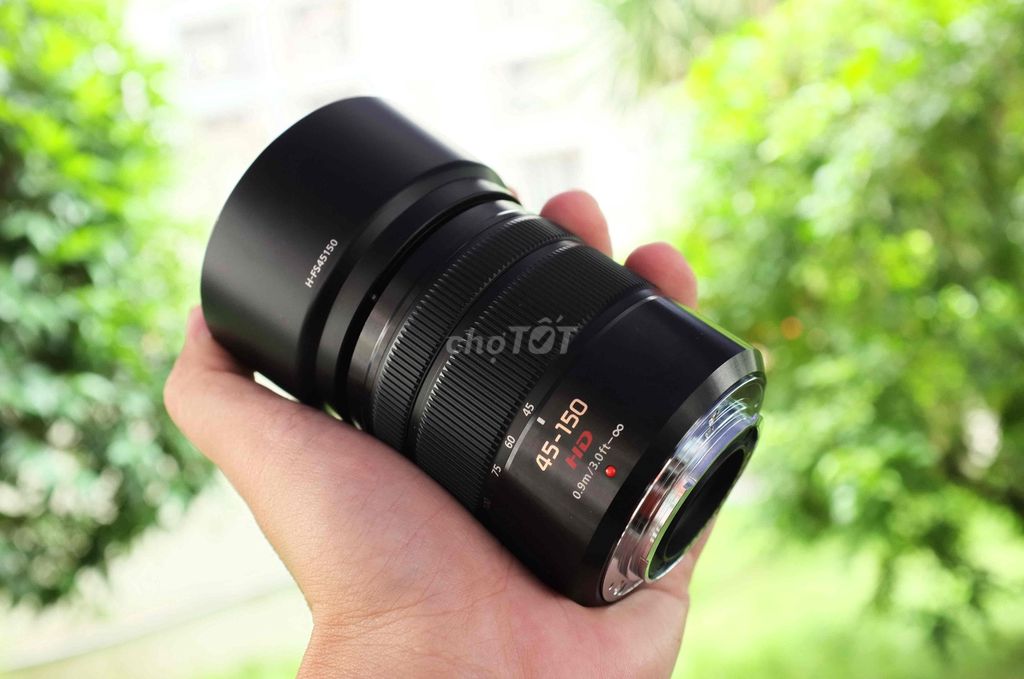Ống kính Lumix 45-150 HD Đen Đẹp keng. Mua bán Máy ảnh, Máy quay tại Quận 12 Tp Hồ Chí Minh được đăng bởi NICE hình 1